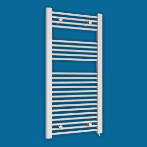 E.C.A 40x110 Düz Beyaz Boyalı Havlupan Radyatör