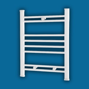 Florad 50x70 Düz Beyaz Havlupan Radyatör